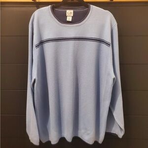 Geoffrey Beene XXL Blue Sweater - Soft, Classic & Comfortable